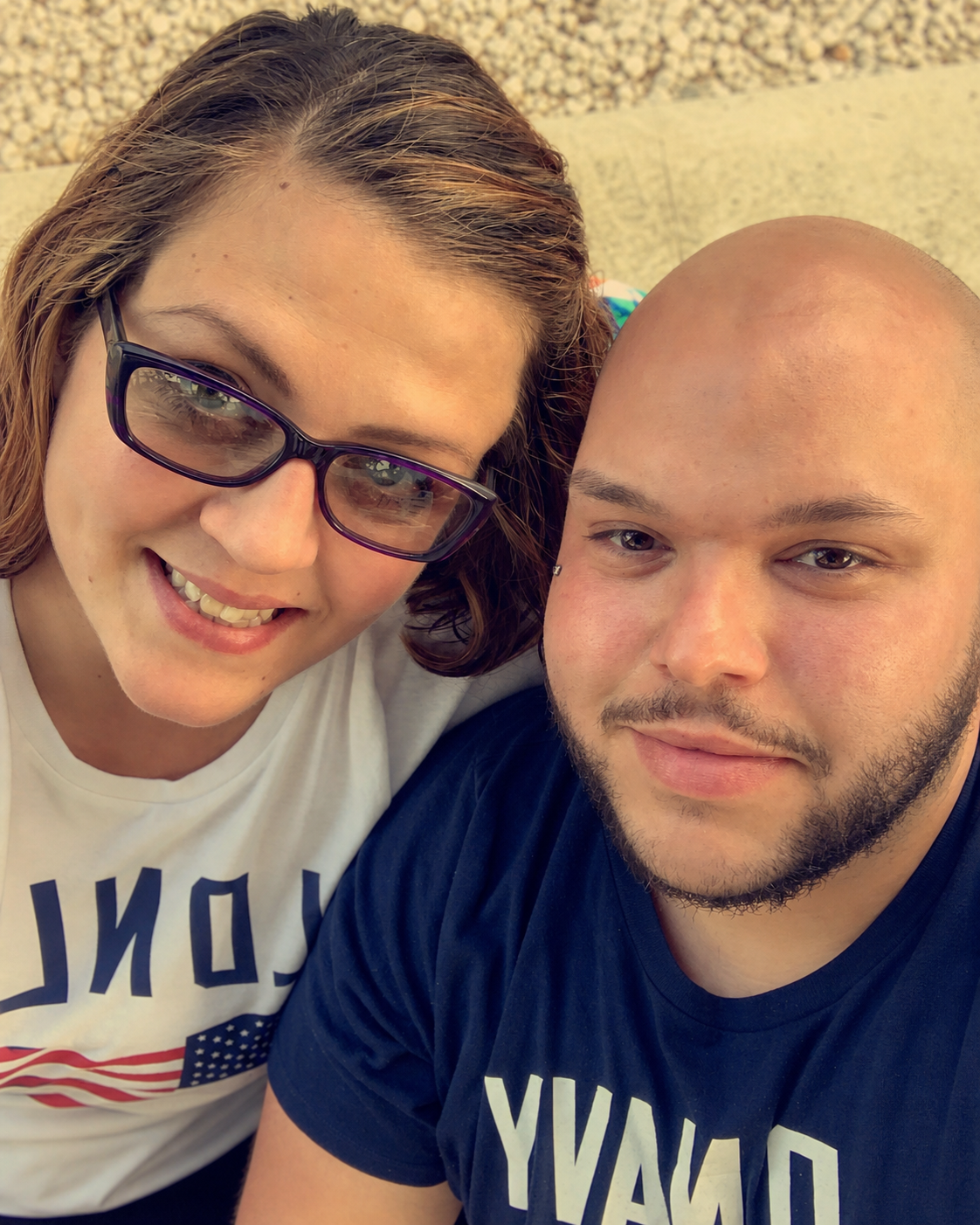 Tom and his fiancée, the family behind Four Loyal Paws