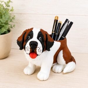 Saint Bernard Dog Pen Holder by Four Loyal Paws