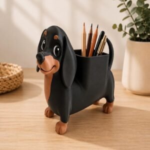 Dachshund Pen Holder by Four Loyal Paws