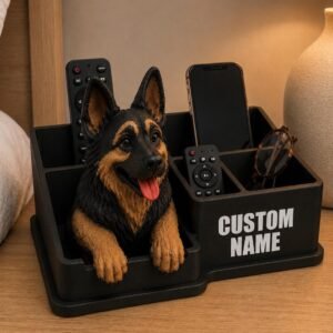 German Shepherd Nightstand Organizer by Four Loyal Paws