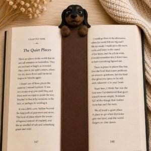 Dachshund Bookmark for Book Lovers by Four Loyal Paws