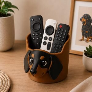 Dachshund Remote Holder by Four Loyal Paws