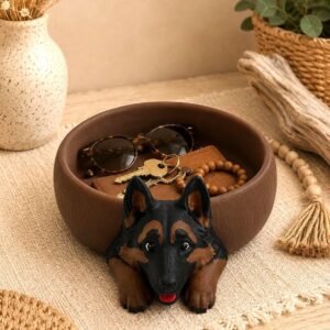 German Shepherd Catch All Bowl by Four Loyal Paws