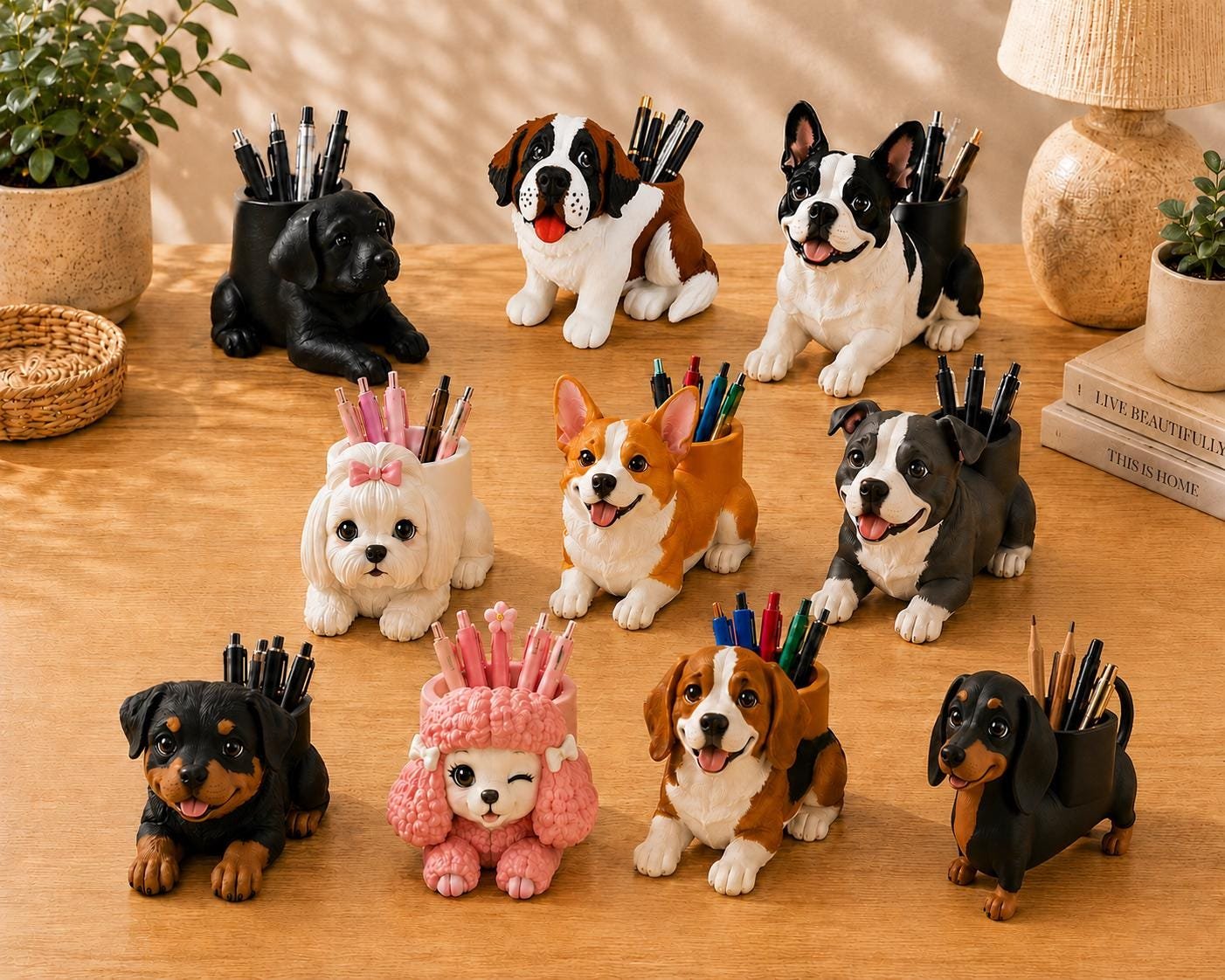 Dog Pen Holder Collection by Four Loyal Paws