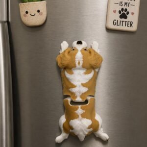 Cavalier King Charles Spaniel Magnet by Four Loyal Paws