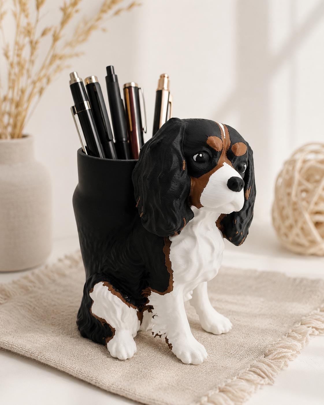 Cavalier King Charles Spaniel Pen Holder product details