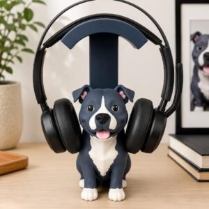 Pit Bull Headphone Stand by Four Loyal Paws