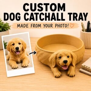 Custom Photo Catch All Tray by Four Loyal Paws