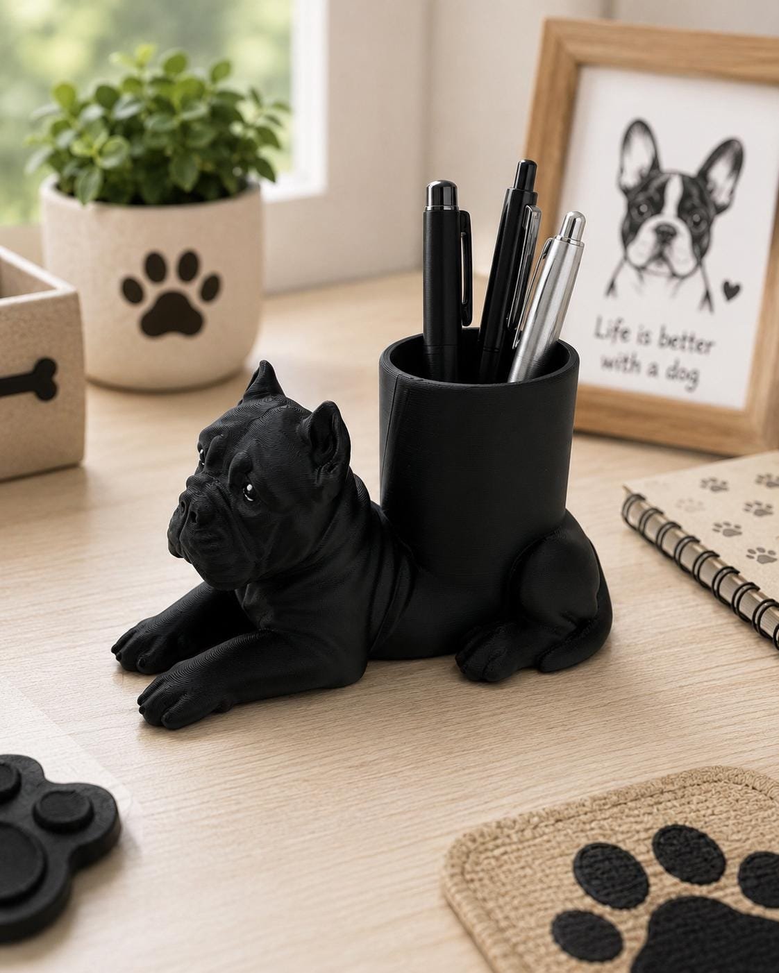 Cane Corso Pen Holder product details