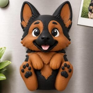 German Shepherd Magnet Articulated Toy by Four Loyal Paws