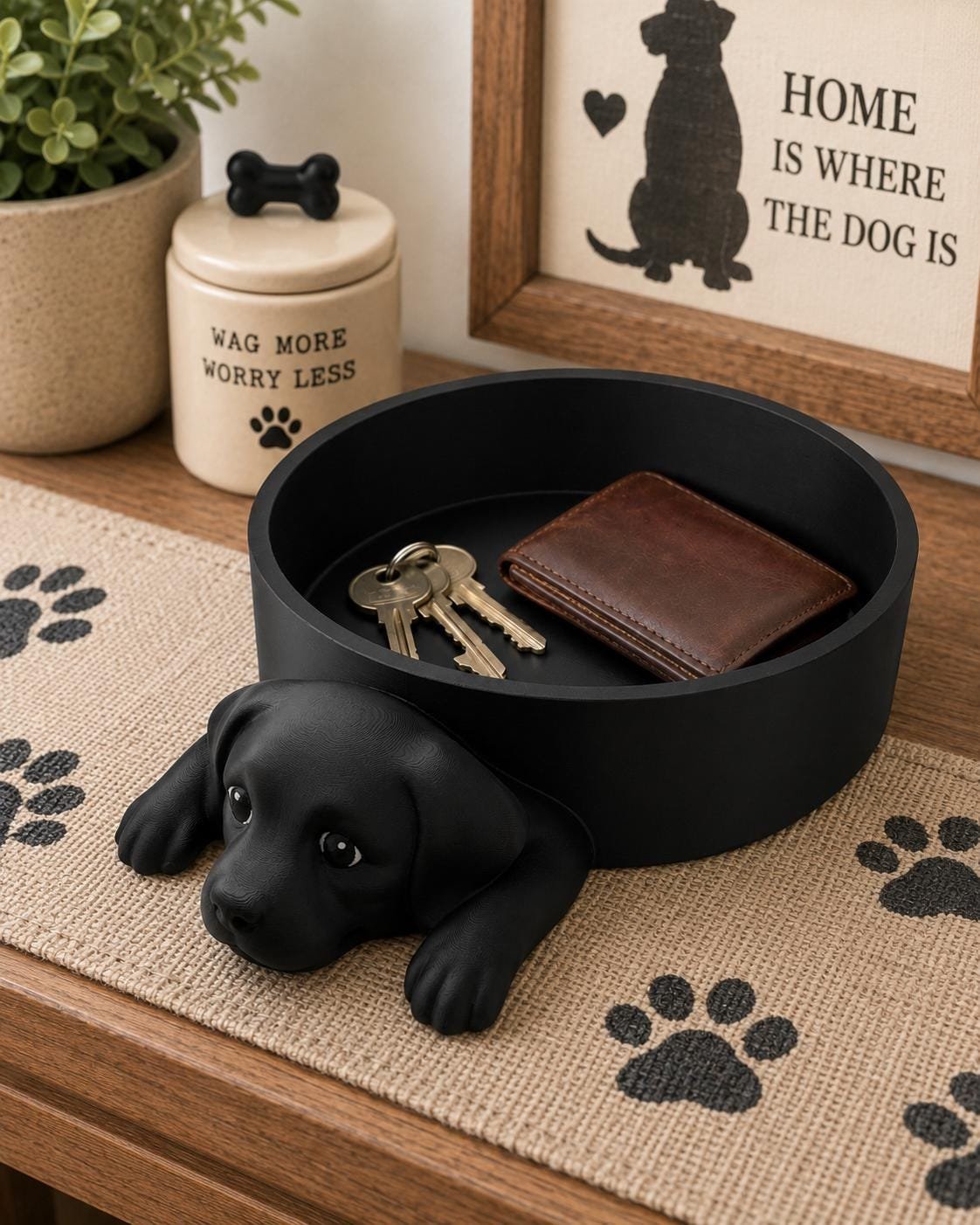 Labrador Retriever Catch All Bowl by Four Loyal Paws