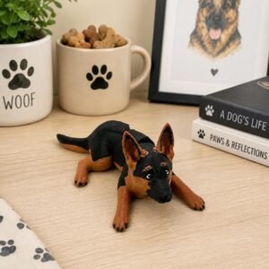 German Shepherd Articulated Toy by Four Loyal Paws