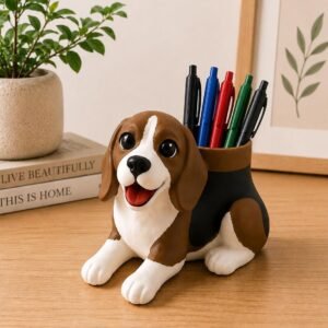 Beagle Dog Pencil Holder by Four Loyal Paws