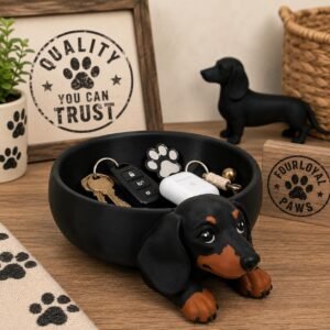 Dachshund Catch All Tray by Four Loyal Paws