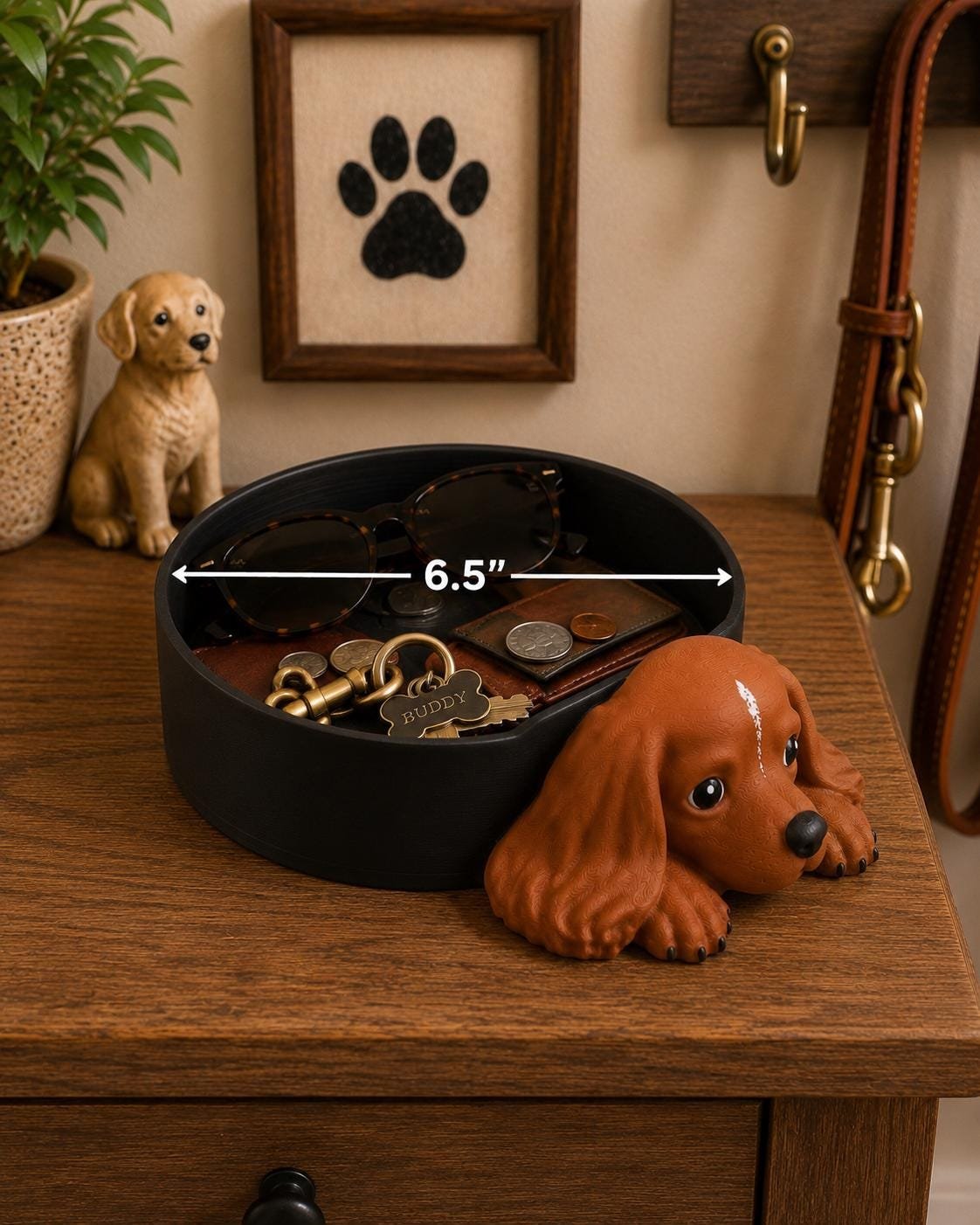 Cavalier King Charles Catchall Tray product details