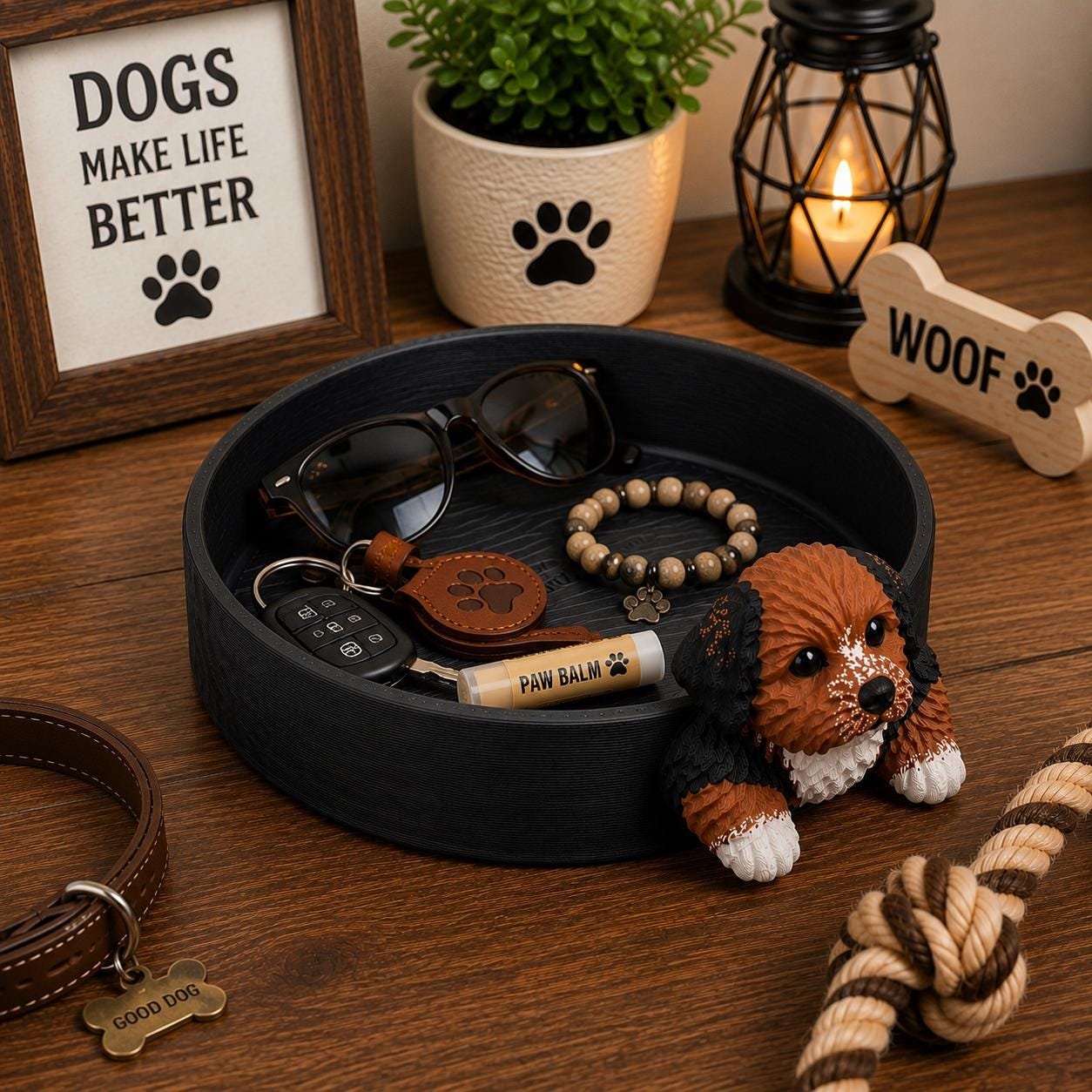 Cavapoo Catchall Tray product details
