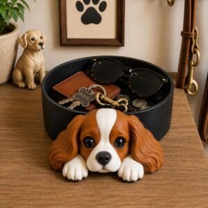 Cavalier King Charles Catchall Tray by Four Loyal Paws