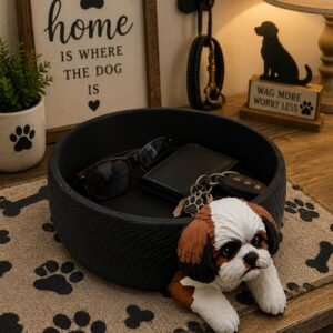 Shih Tzu Catch All Tray by Four Loyal Paws