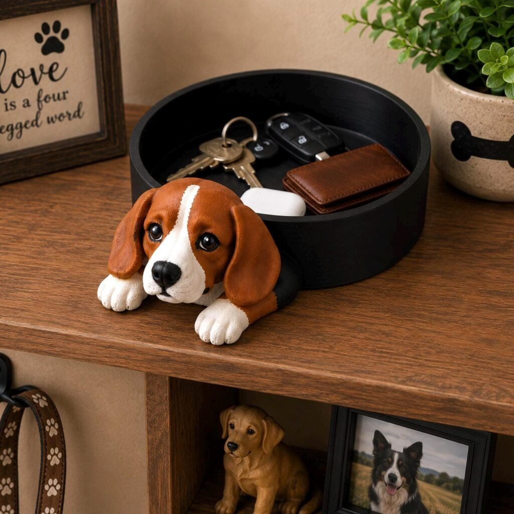 Beagle Catch All Tray by Four Loyal Paws