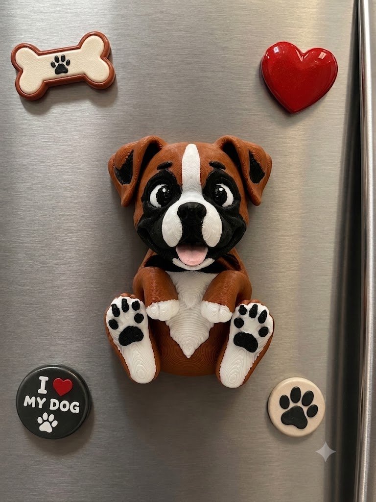 Boxer Magnet